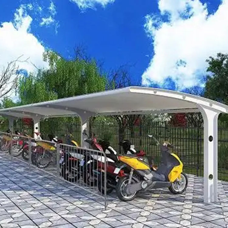 枣庄膜结构电动车棚